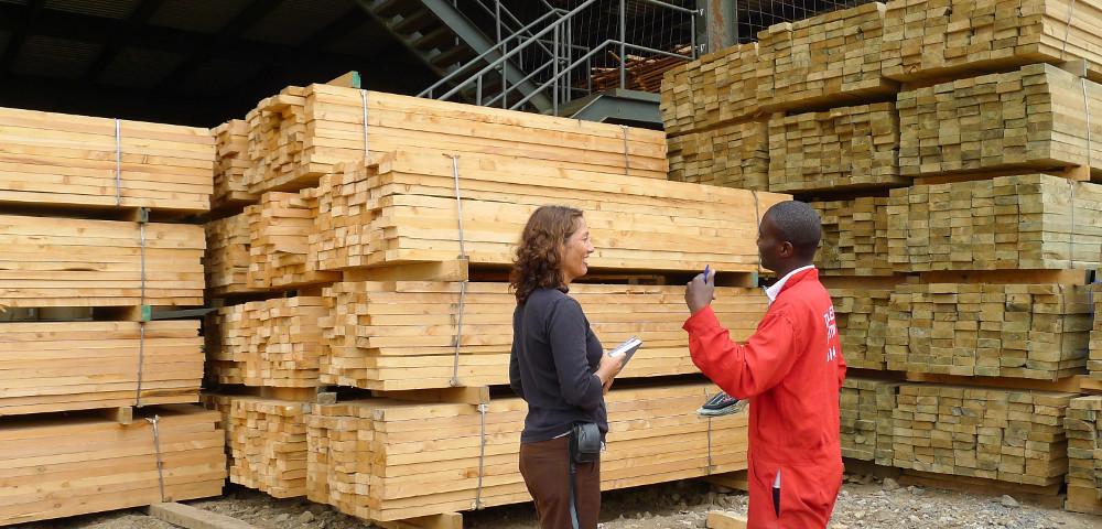 Vermarktung von Holzprodukten durch Waldbauernverbände
